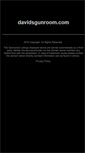 Mobile Screenshot of davidsgunroom.com
